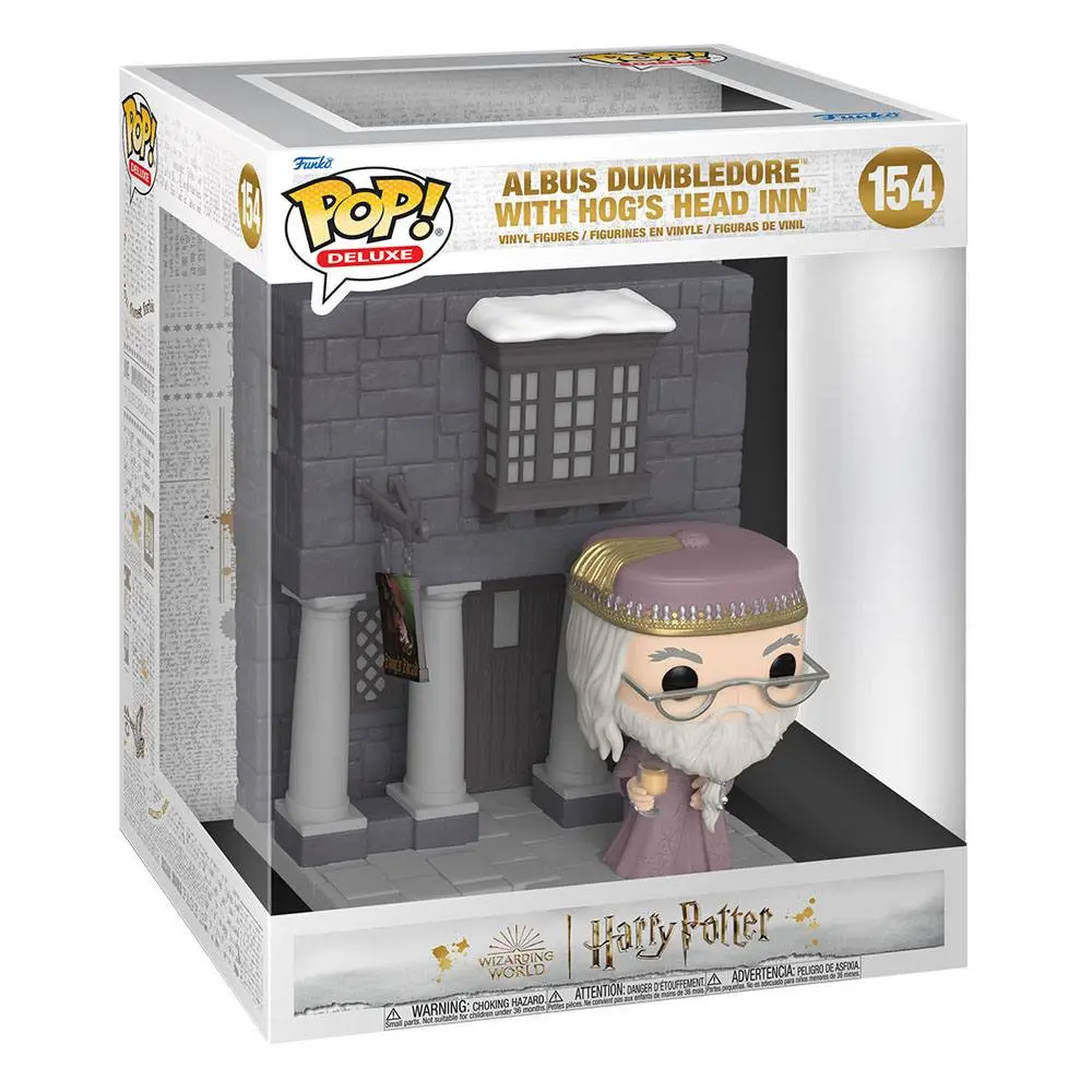 Harry Potter - Komnata Tajemnic Rocznicowa POP! Deluxe Figurka Vinyl Hogsmeade - Hog's Head z Dumbledore'm 9 cm zdjęcie produktu