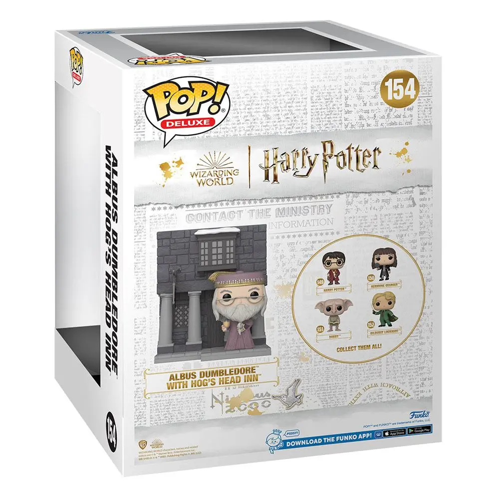 Harry Potter - Komnata Tajemnic Rocznicowa POP! Deluxe Figurka Vinyl Hogsmeade - Hog's Head z Dumbledore'm 9 cm zdjęcie produktu