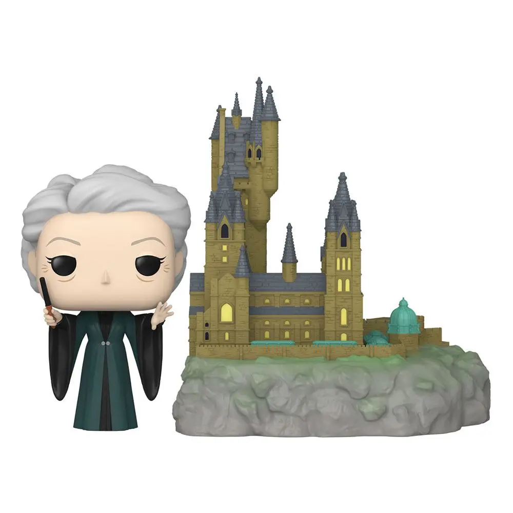 Harry Potter - Komnata Tajemnic Rocznicowa POP! Town Figurka Vinyl Minerva z Hogwartem 9 cm zdjęcie produktu