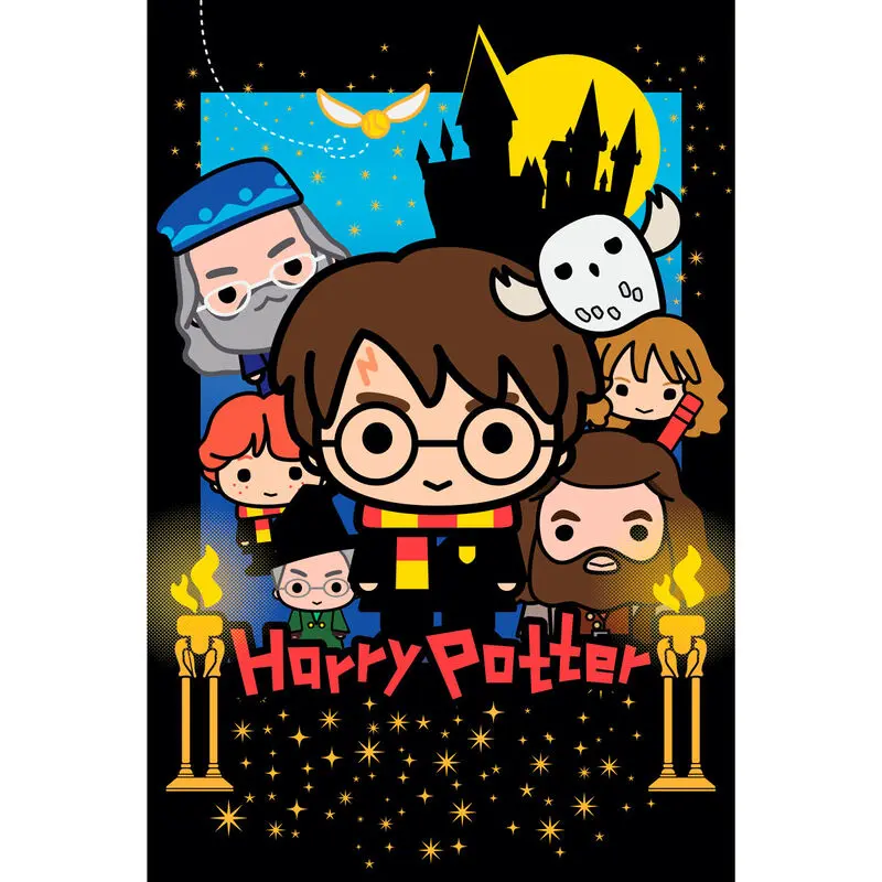Zestaw Harry Potter Chibi puzzle Prime 3D + pluszowy Harry 20 cm zdjęcie produktu