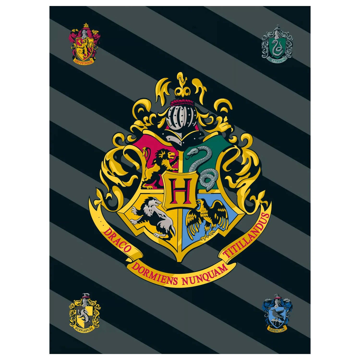 Koc polarowy Harry Potter Crest 100x150cm zdjęcie produktu