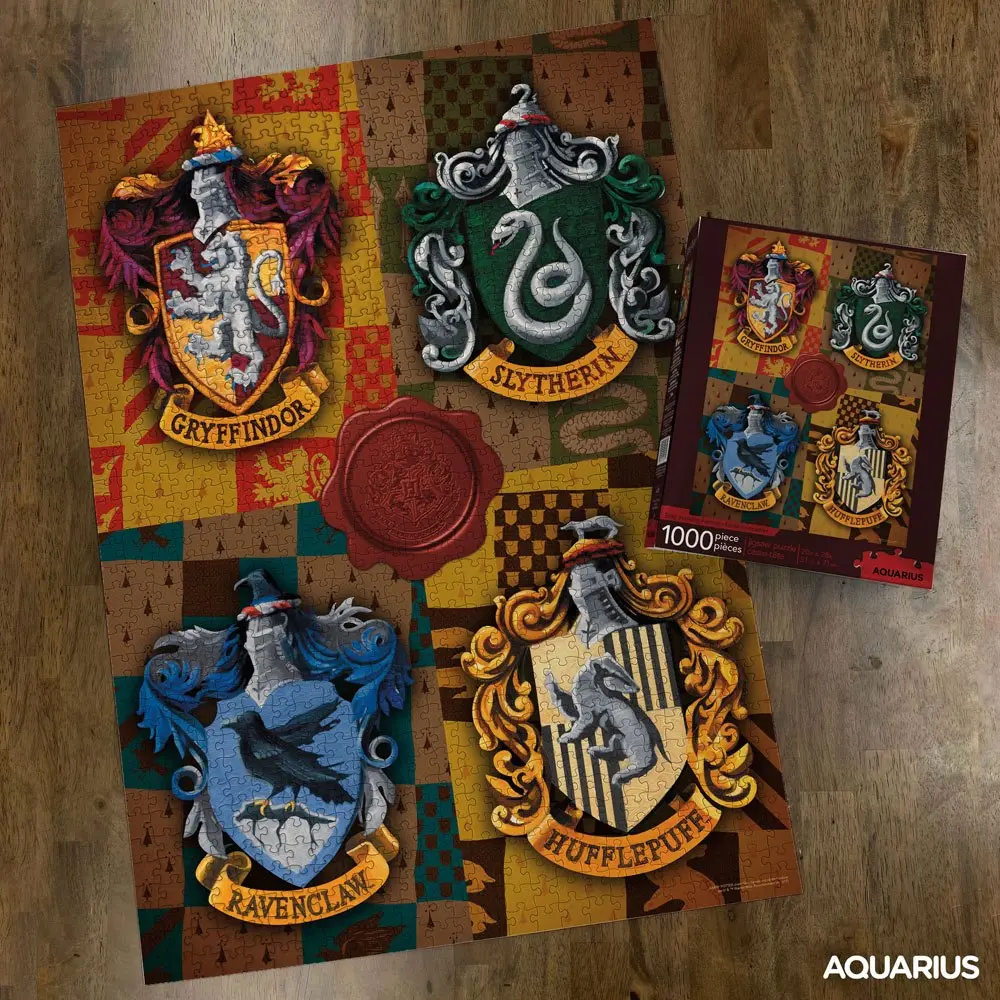 Harry Potter Puzzle Crests (1000 elementów) zdjęcie produktu