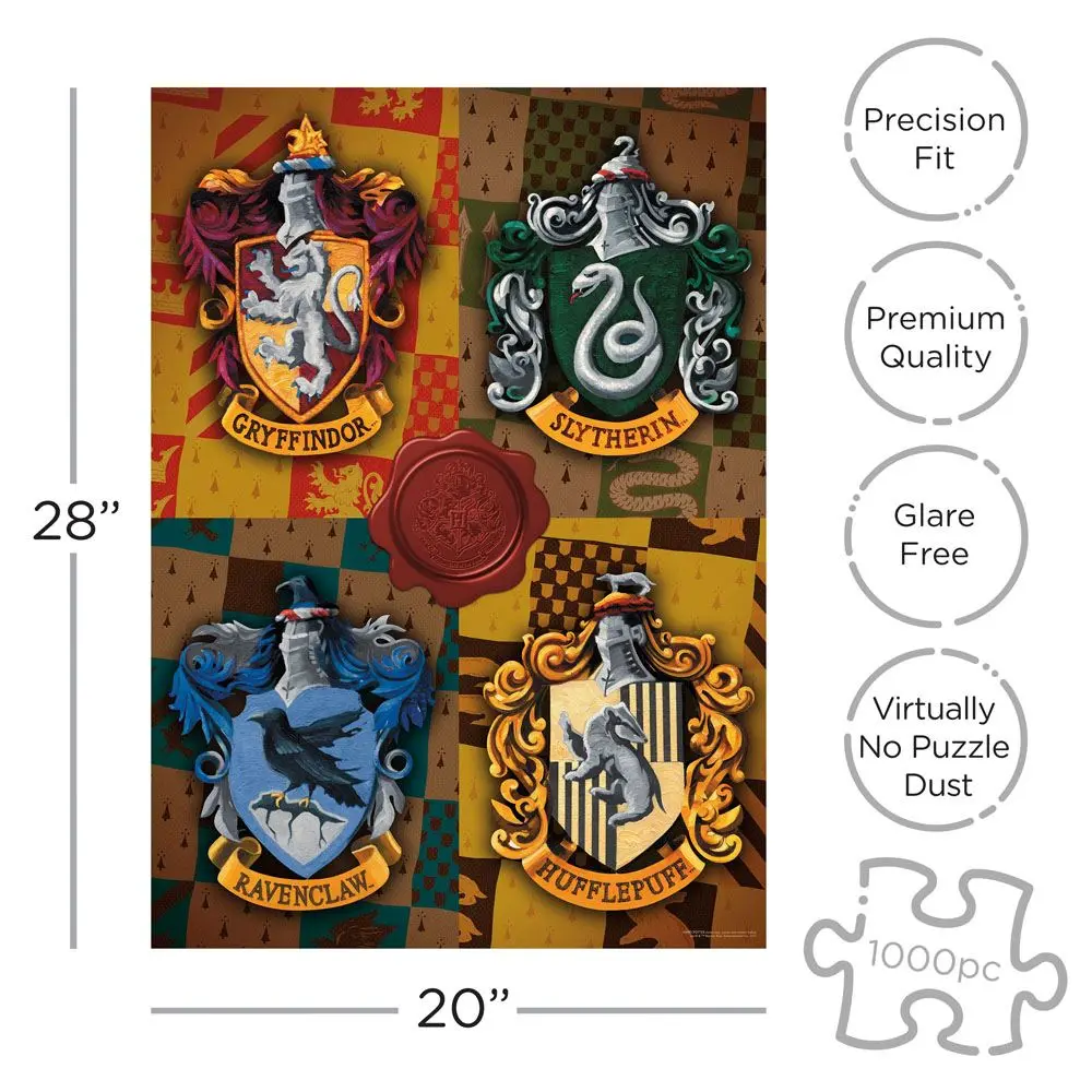 Harry Potter Puzzle Crests (1000 elementów) zdjęcie produktu