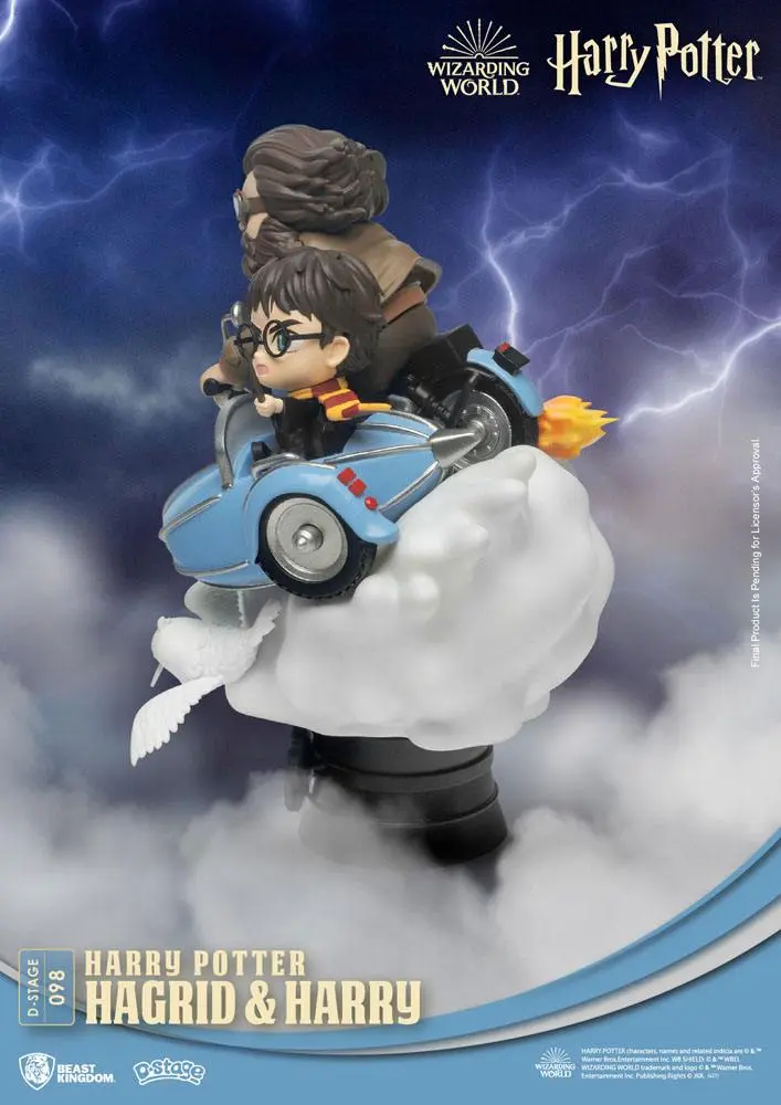 Diorama PVC Harry Potter D-Stage Hagrid & Harry Nowa Wersja 15 cm zdjęcie produktu