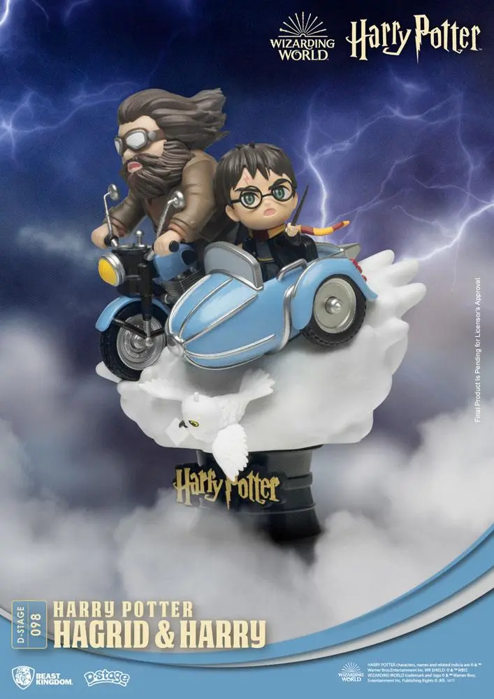 Diorama PVC Harry Potter D-Stage Hagrid & Harry Nowa Wersja 15 cm zdjęcie produktu