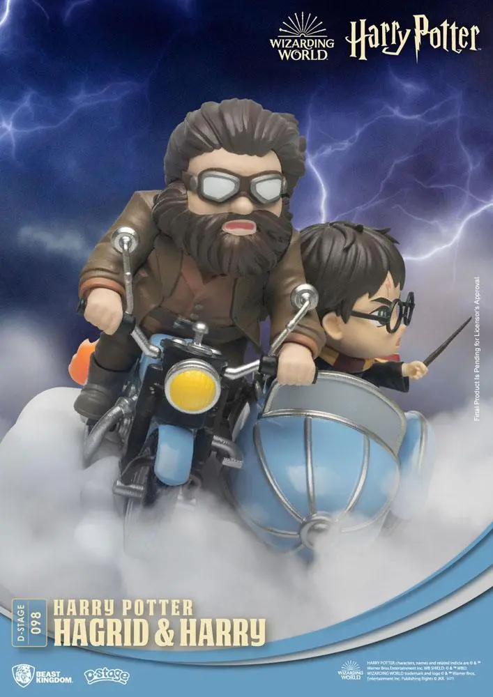 Diorama PVC Harry Potter D-Stage Hagrid & Harry Nowa Wersja 15 cm zdjęcie produktu