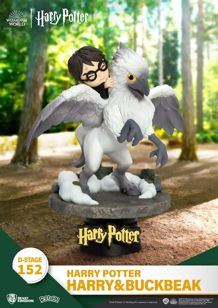 Harry Potter D-Stage PVC Diorama Harry & Buckbeak 16 cm zdjęcie produktu