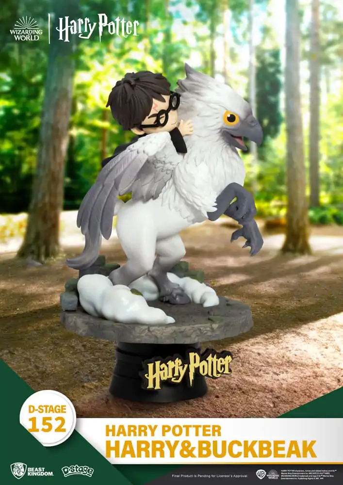 Harry Potter D-Stage PVC Diorama Harry & Buckbeak 16 cm zdjęcie produktu