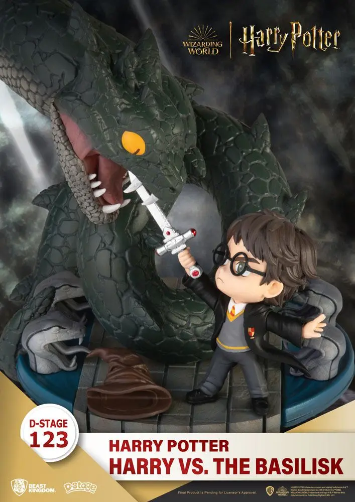 Harry Potter D-Stage PVC Diorama Harry vs. the Basilisk 16 cm zdjęcie produktu