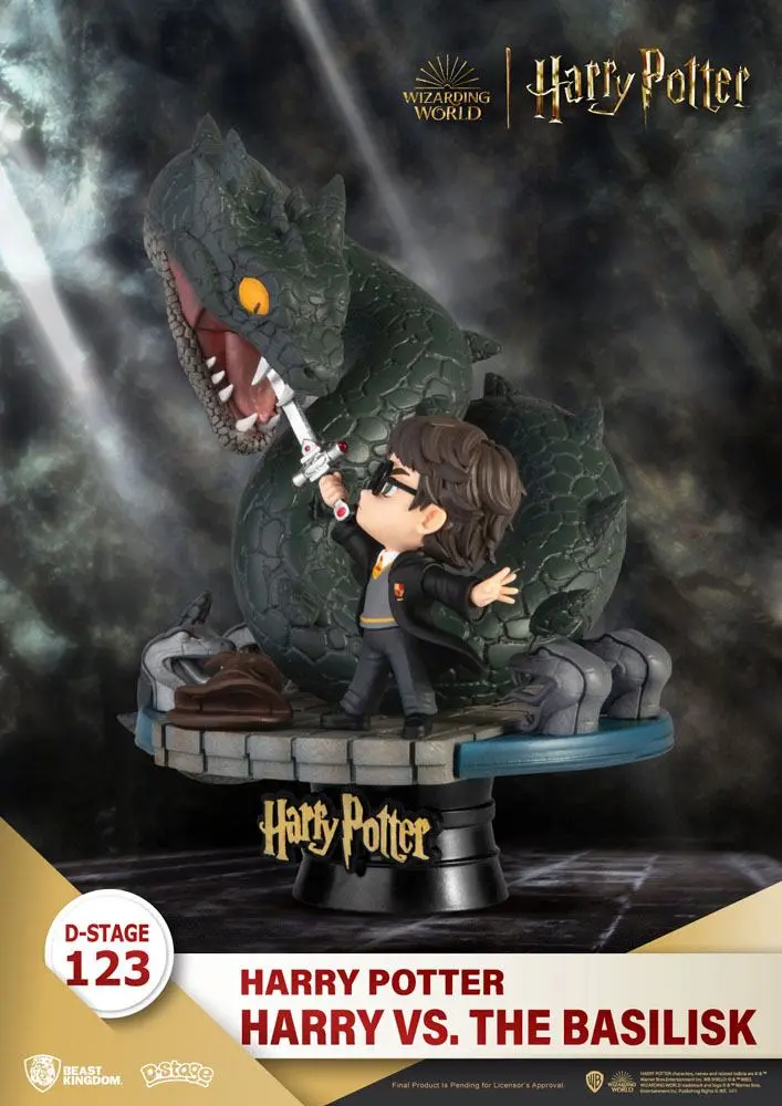 Harry Potter D-Stage PVC Diorama Harry vs. the Basilisk 16 cm zdjęcie produktu