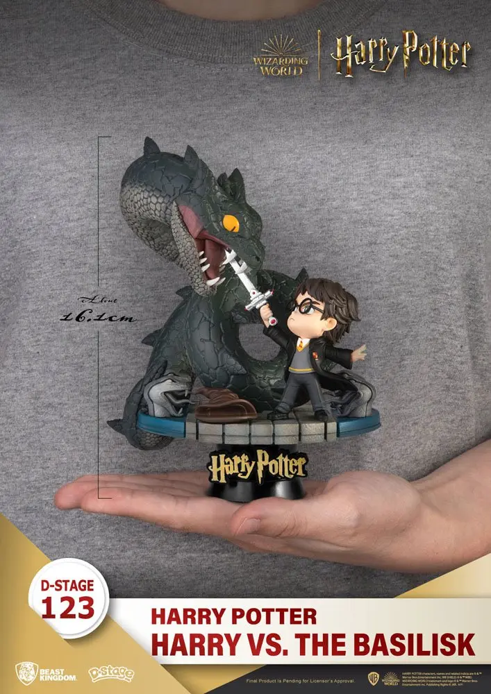 Harry Potter D-Stage PVC Diorama Harry vs. the Basilisk 16 cm zdjęcie produktu