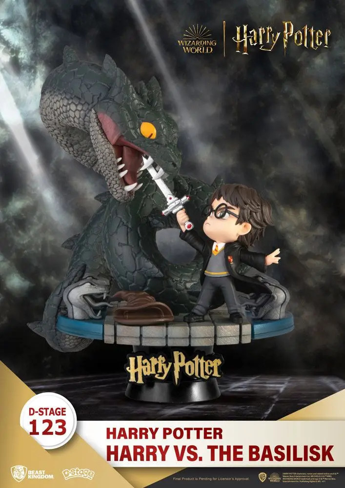 Harry Potter D-Stage PVC Diorama Harry vs. the Basilisk 16 cm zdjęcie produktu