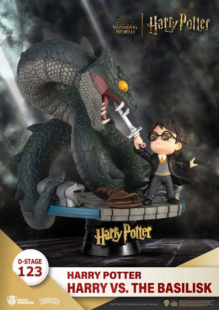 Harry Potter D-Stage PVC Diorama Harry vs. the Basilisk 16 cm zdjęcie produktu