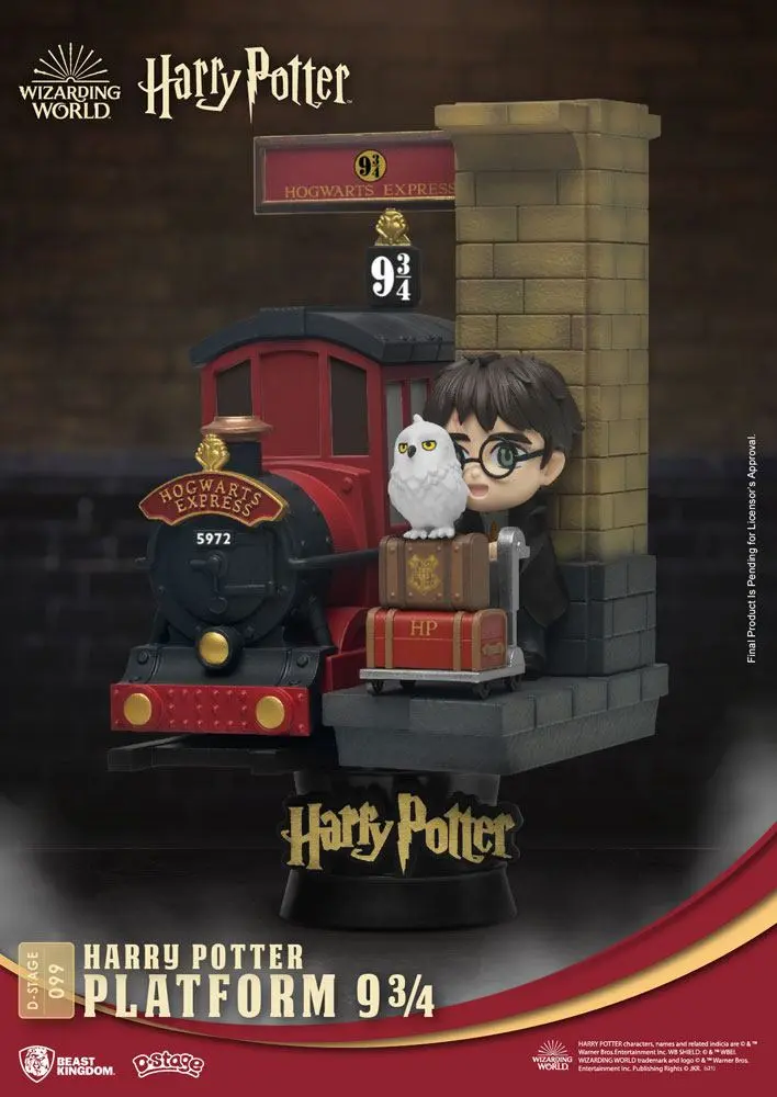 Harry Potter D-Stage PVC Diorama Platform 9 3/4 Nowa Wersja 15 cm zdjęcie produktu