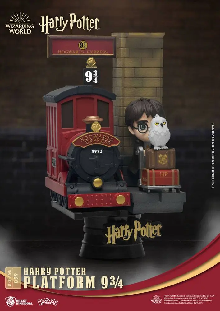 Harry Potter D-Stage PVC Diorama Platform 9 3/4 Nowa Wersja 15 cm zdjęcie produktu
