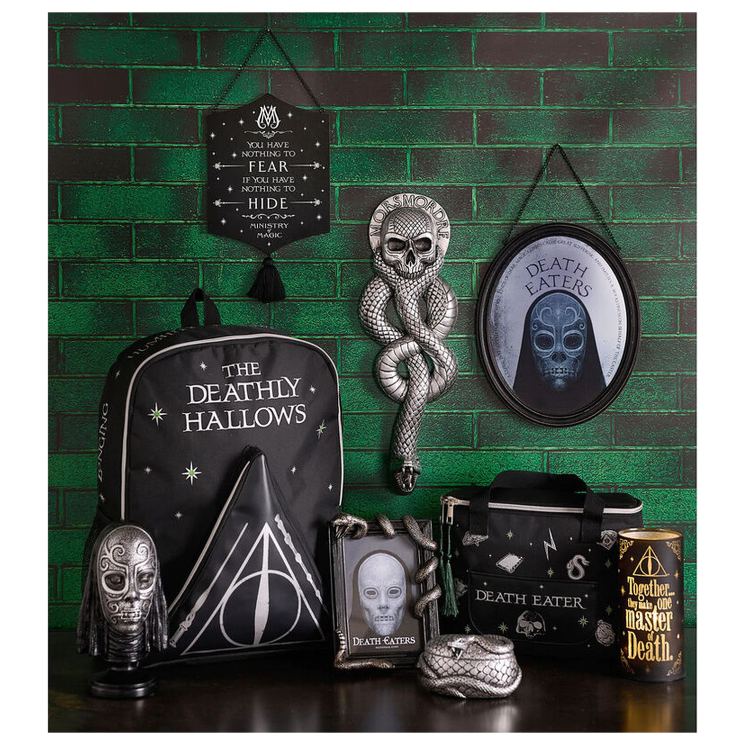Harry Potter Dark Arts Death Eater lustrzana tabliczka zdjęcie produktu