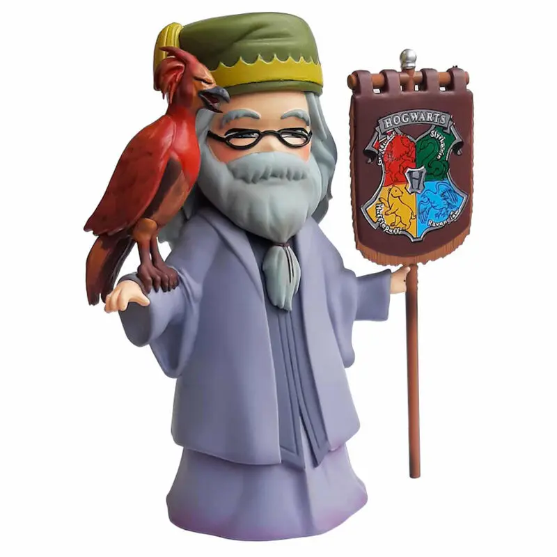 Harry Potter Statuetka Dumbledore & Fumseck 15 cm zdjęcie produktu