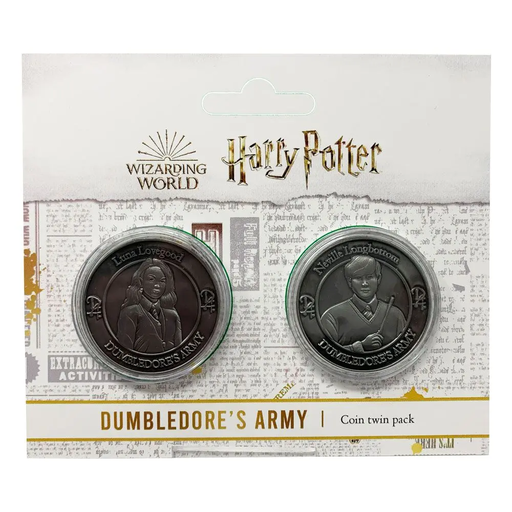 Harry Potter Kolekcjonerska Moneta 2-pak Dumbledore's Army: Neville & Luna Limitowana Edycja zdjęcie produktu