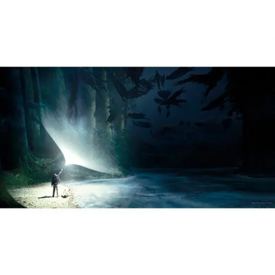 Harry Potter Expecto Patronum szklany poster zdjęcie produktu