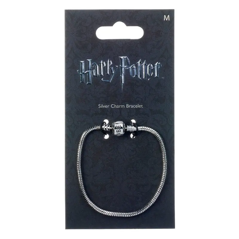 Harry Potter Slider Charm Bracelet (posrebrzana) Rozmiar XS zdjęcie produktu
