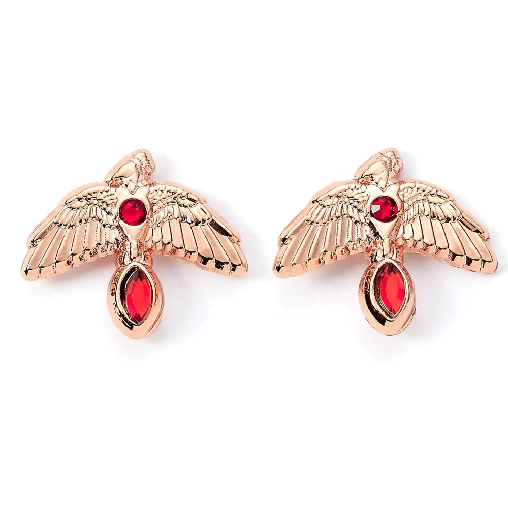 Kolczyki Harry Potter Fawkes Rose zdjęcie produktu