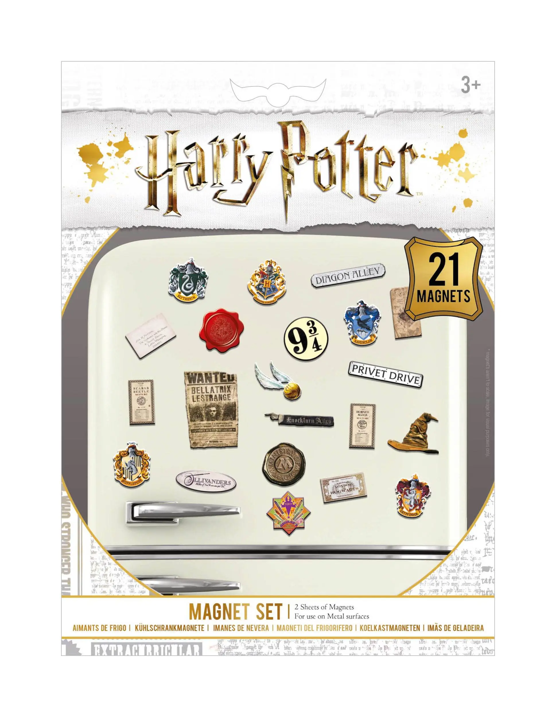 Harry Potter Magnesy na Lodówkę Wizardry zdjęcie produktu