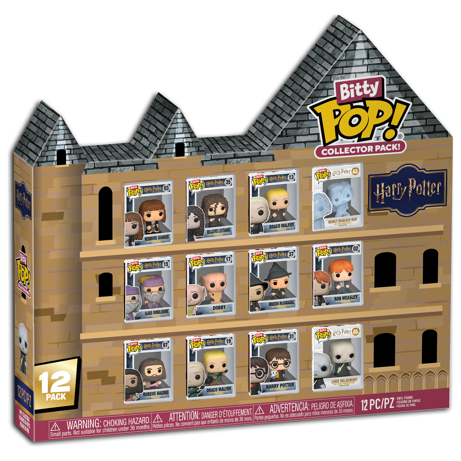 Harry Potter Funko Bitty POP! Winyle figury Roxfort zdjęcie produktu
