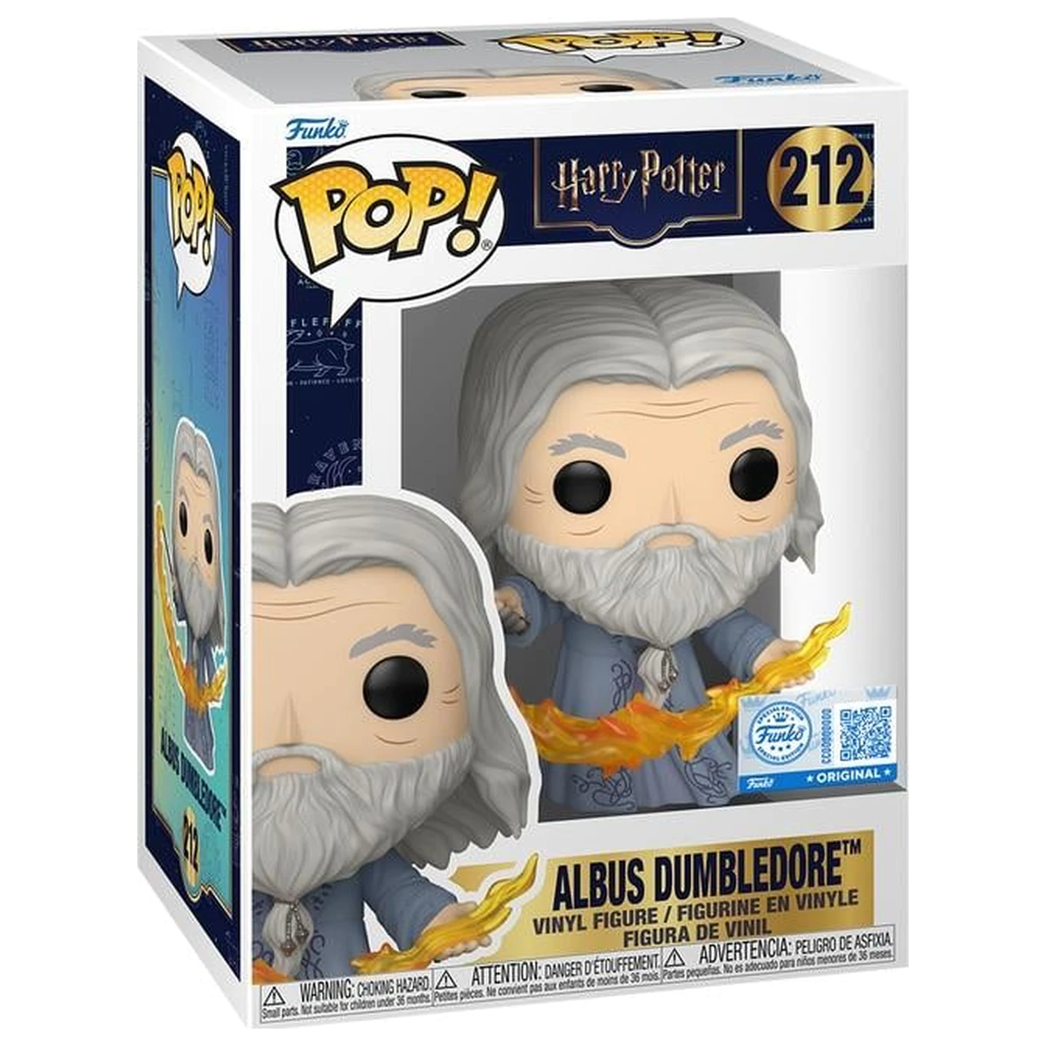 Figurka Harry Potter Funko POP Dumbledore (Flame) zdjęcie produktu