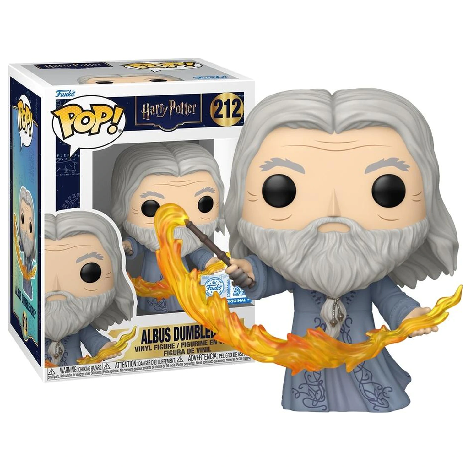 Figurka Harry Potter Funko POP Dumbledore (Flame) zdjęcie produktu