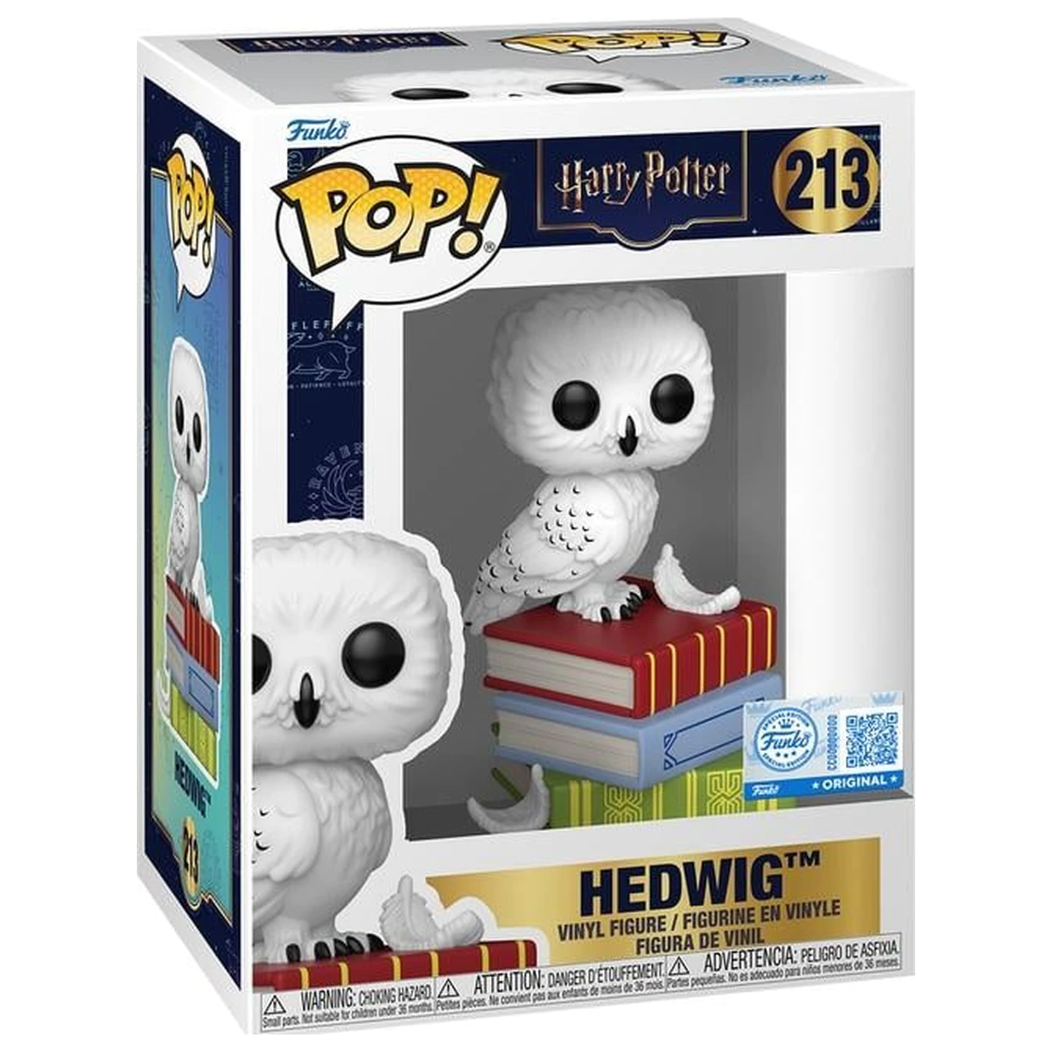 Figurka Harry Potter Funko POP Hedwig na książkach zdjęcie produktu
