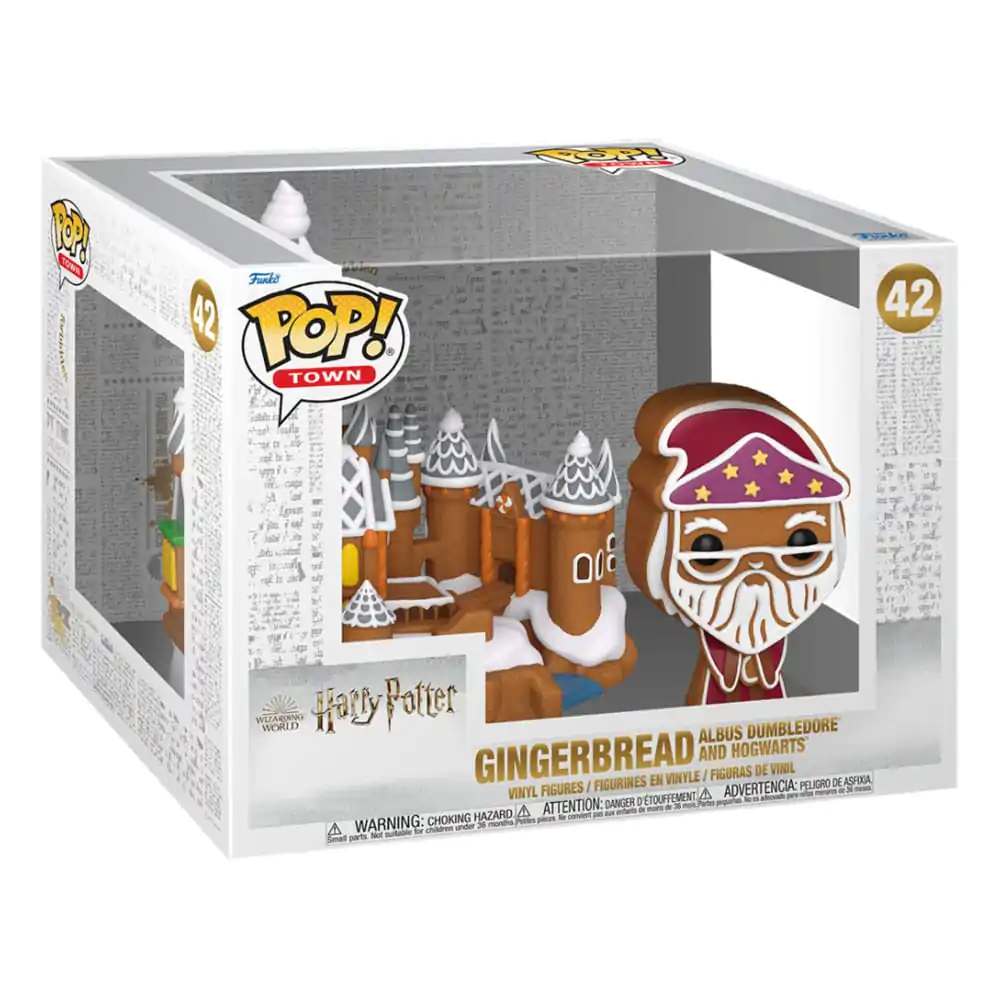 Harry Potter Funko POP! Town Figurka Vinyl Dumbledore & Hogwarts 9 cm zdjęcie produktu