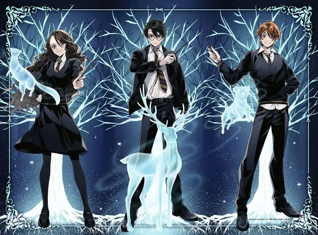 Harry Potter Świecące w ciemności Puzzle Jigsaw Glowing Patronus (500 pieces) zdjęcie produktu