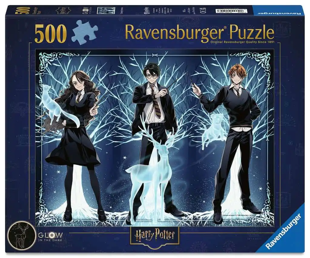 Harry Potter Świecące w ciemności Puzzle Jigsaw Glowing Patronus (500 pieces) zdjęcie produktu