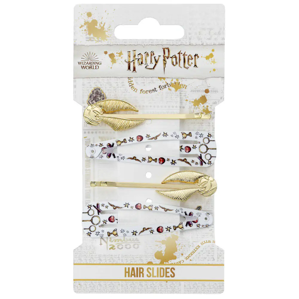 Harry Potter Golden Snitch zestaw 4 spinek do włosów zdjęcie produktu