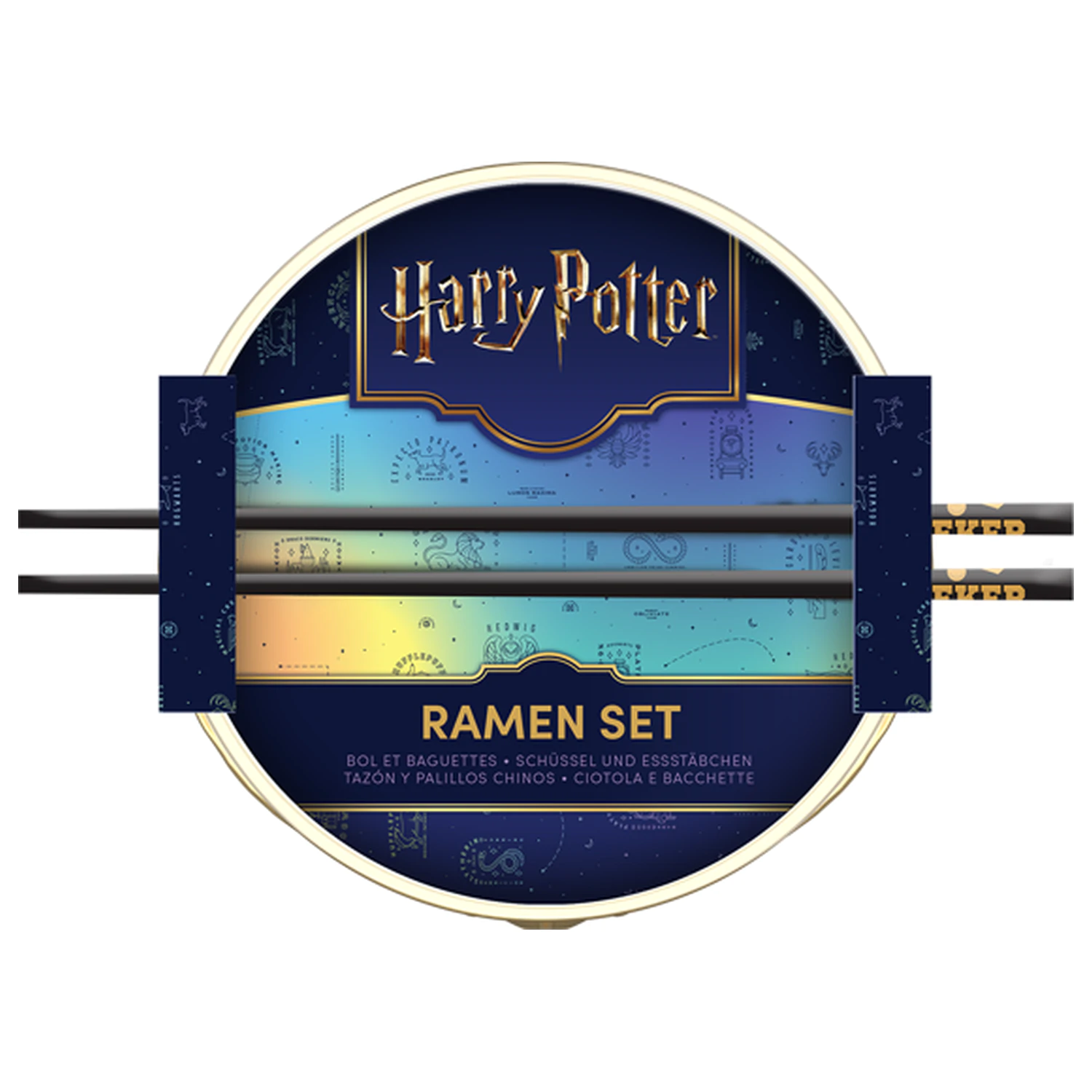 Harry Potter Golden Snitch miska na ramen z pałeczkami zdjęcie produktu