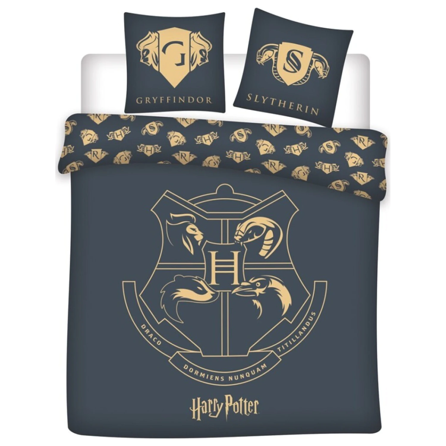 Harry Potter Szara Poszwa na kołdrę zdjęcie produktu