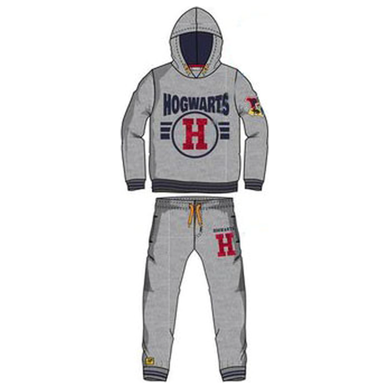 Harry Potter Grey Hogwarts dziecięcy komplet do joggingu 6 lat / 116 cm zdjęcie produktu