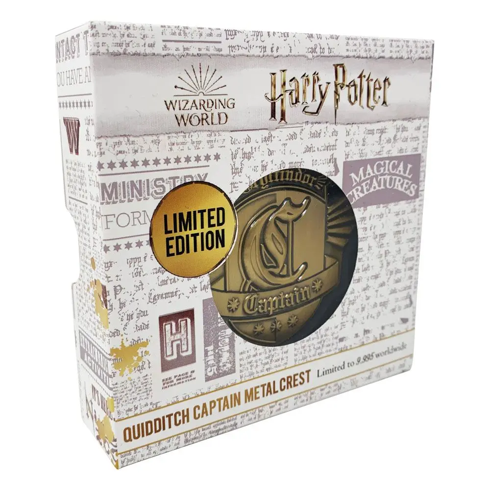 Limitowany medalion Harry Potter Gryffindor Captain zdjęcie produktu