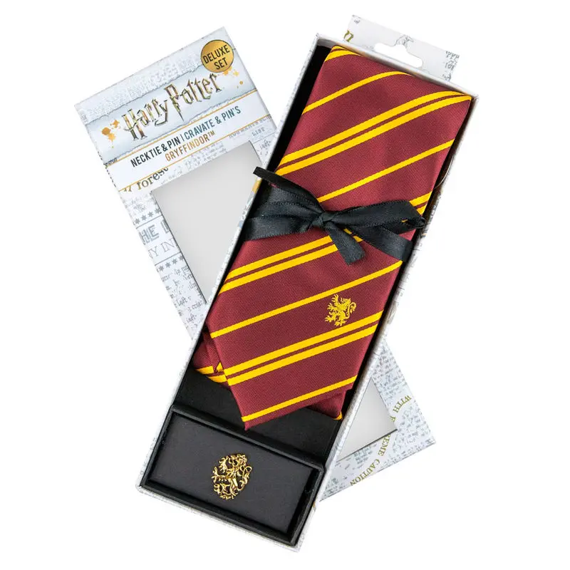 Harry Potter Krawat & Metal Pin Deluxe Box Gryffindor zdjęcie produktu