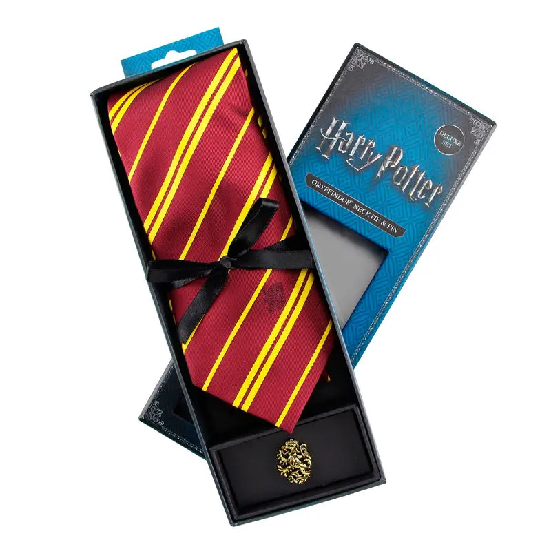 Harry Potter Krawat & Metal Pin Deluxe Box Gryffindor zdjęcie produktu