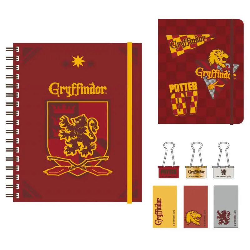 Harry Potter Zestaw Artykułów Papierniczych Gryffindor zdjęcie produktu