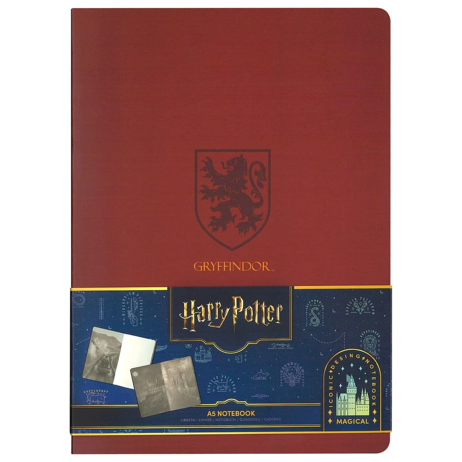 Harry Potter Zeszyt w miękkiej oprawie Gryffindor 21 cm zdjęcie produktu
