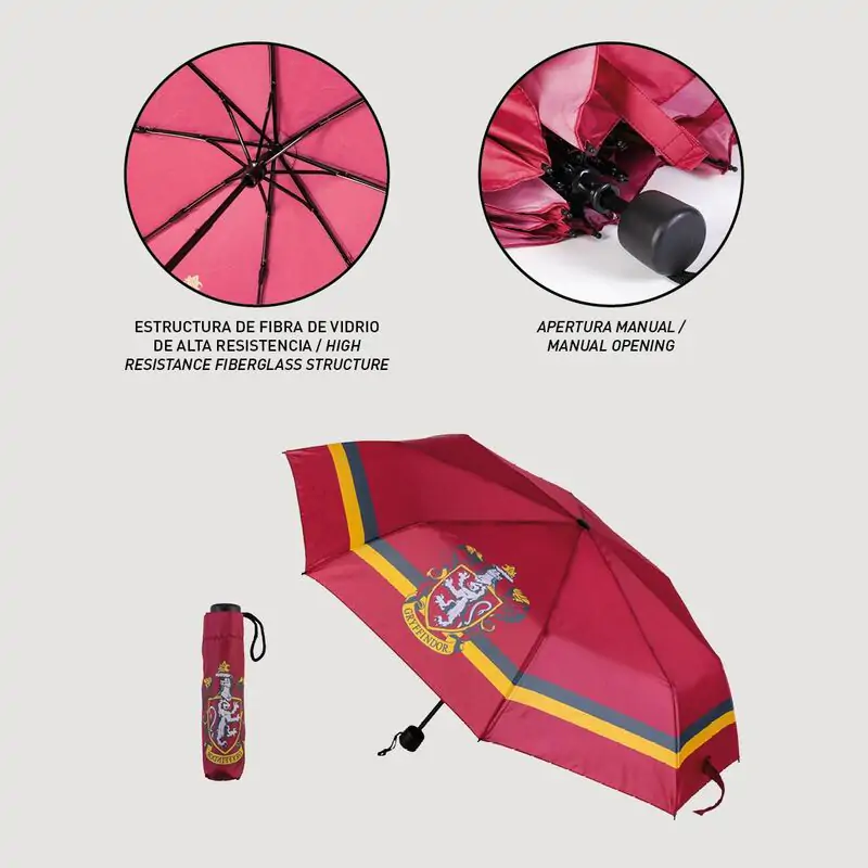 Harry Potter Gryffindor manual składany parasol zdjęcie produktu
