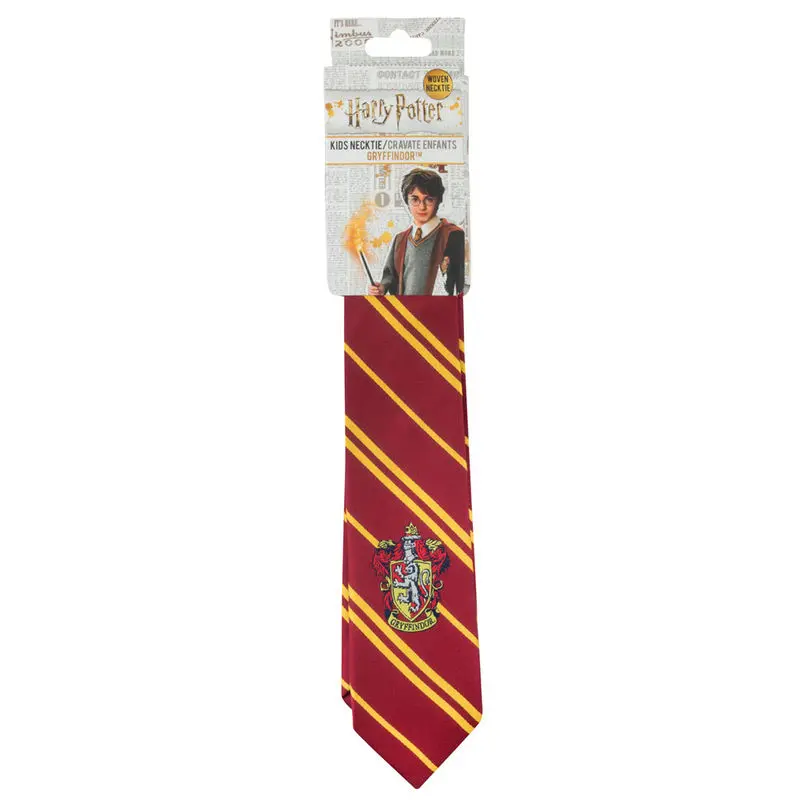 Harry Potter Dziecięcy Tkany Krawat Gryffindor New Edition zdjęcie produktu