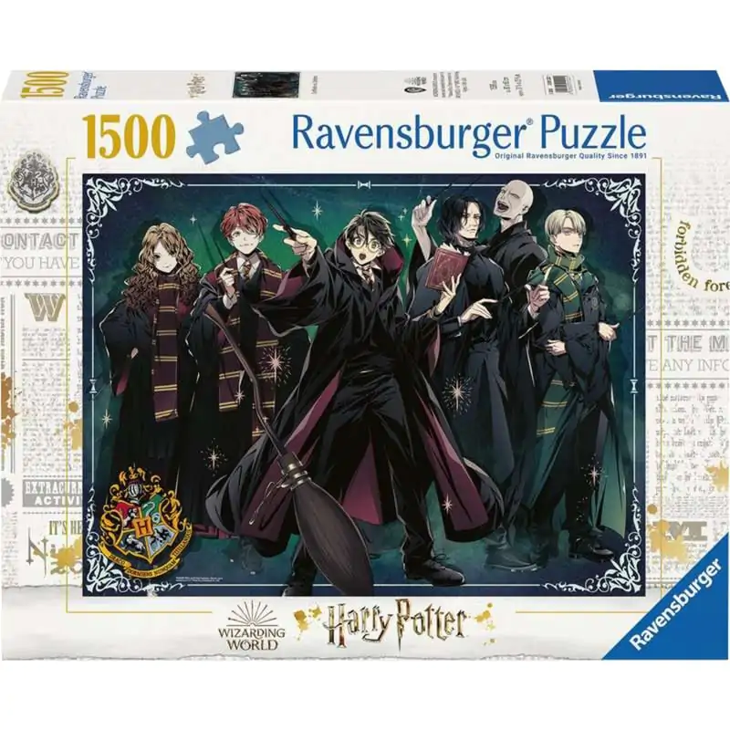 Harry Potter Puzzle Gryffindor kontra Slytherin (1500 elementów) zdjęcie produktu