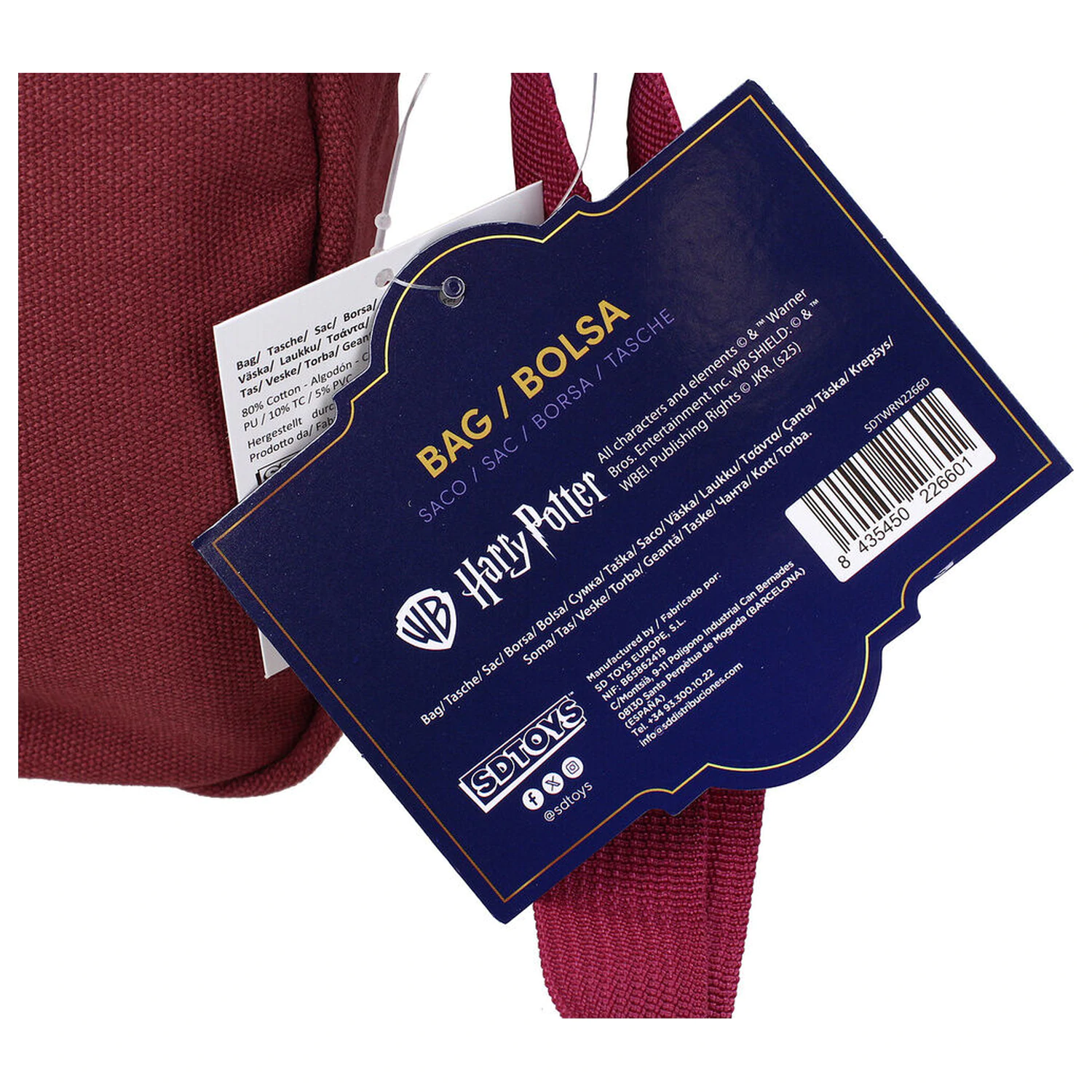 Harry Potter Mini Torba Płócienna Gryffindor zdjęcie produktu