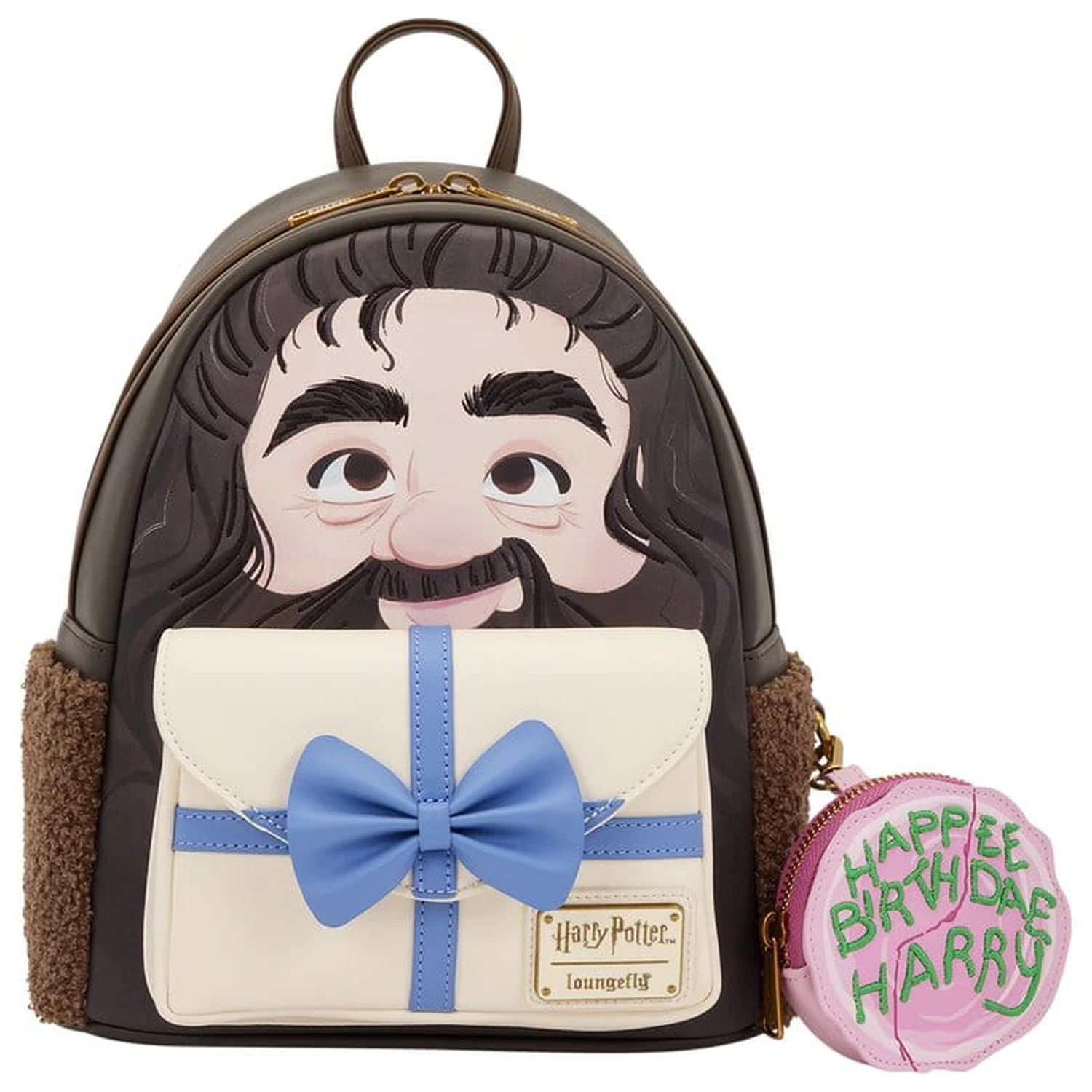 Harry Potter by Loungefly Mini plecak z torebką na monety Hagrid Birthday Cake zdjęcie produktu