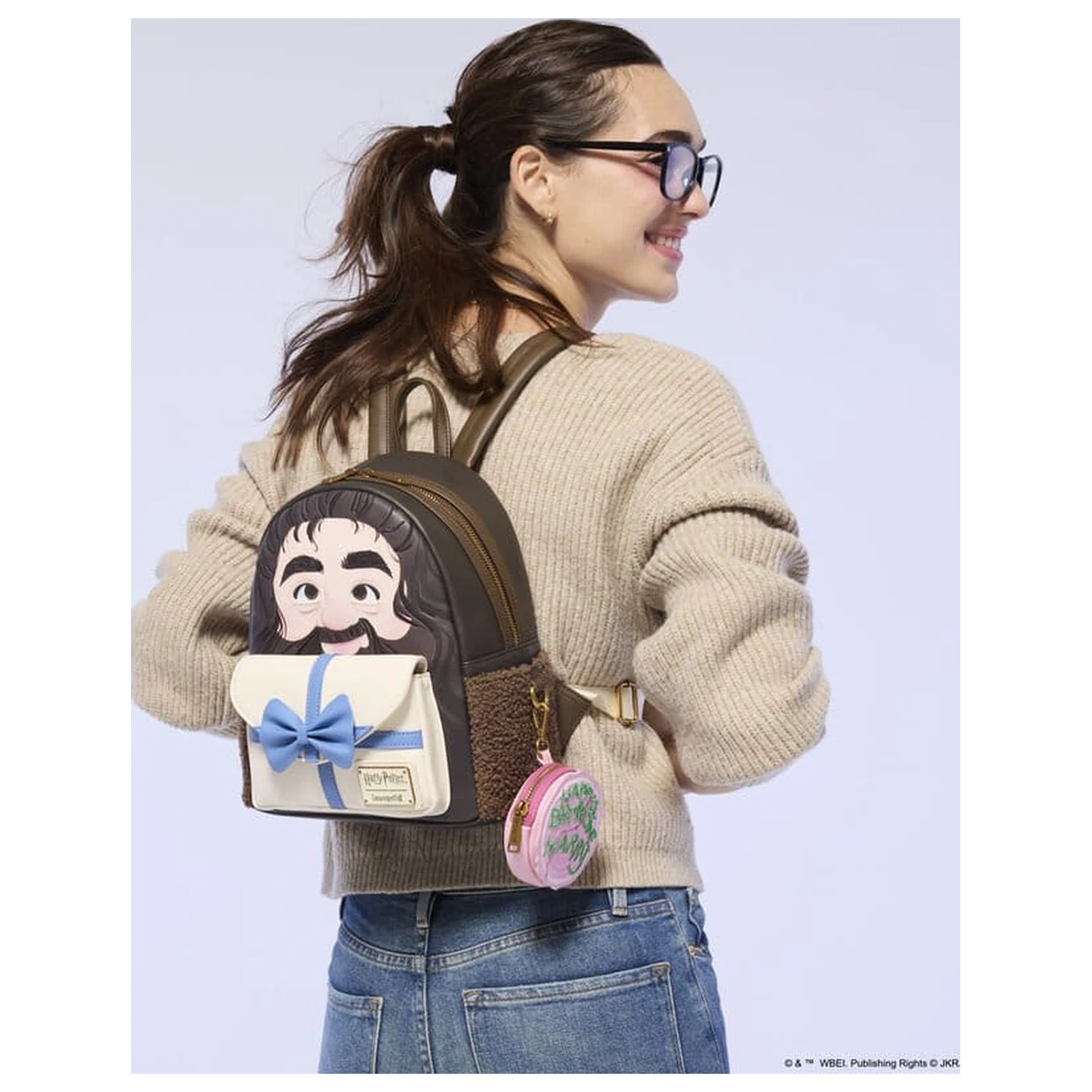 Harry Potter by Loungefly Mini plecak z torebką na monety Hagrid Birthday Cake zdjęcie produktu