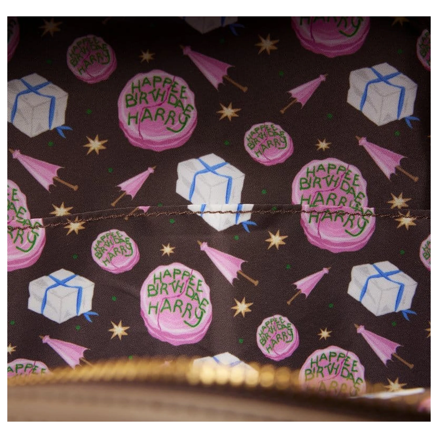 Harry Potter by Loungefly Mini plecak z torebką na monety Hagrid Birthday Cake zdjęcie produktu