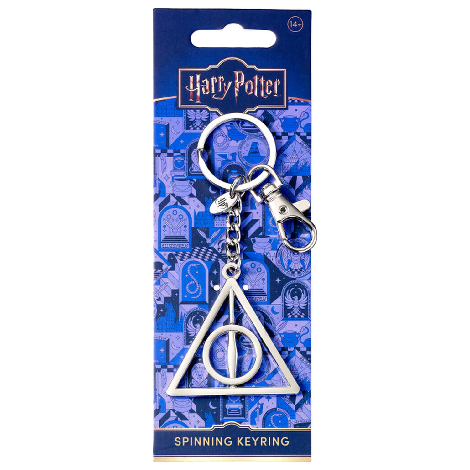 Harry Potter Deathly Hallows obrotowy breloczek do kluczy zdjęcie produktu